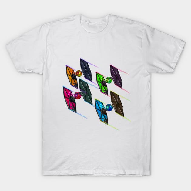 Color Squadron T-Shirt by Odisential